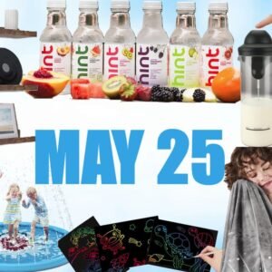 15% coupon on Hint Water, SALE! Mongdio Milk Frother Wand With Glass Cup, SALE! inhand Cooling Blankets for Hot Sleepers, SALE! upsimples Floating Shelves Sets, SALE! Jasonwell Sprinkler Splash Pad for Kids and Dogs, SALE! Purple Ladybug 150 Rainbow Scratch Art Mini Notes