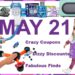 PROMOTION! Save $5 when you buy 2 Procter & Gamble Oral Care Items, SALE! Galanz Microwave Ovens, SALE! MagSafe Minimalist Wireless Charger Stand, SALE! Holikme Dryer Vent Cleaner Kit, SALE! Hot Wheels Build βN Slam Game, SALE! Pillaniβs Kids Activity Travel Tray