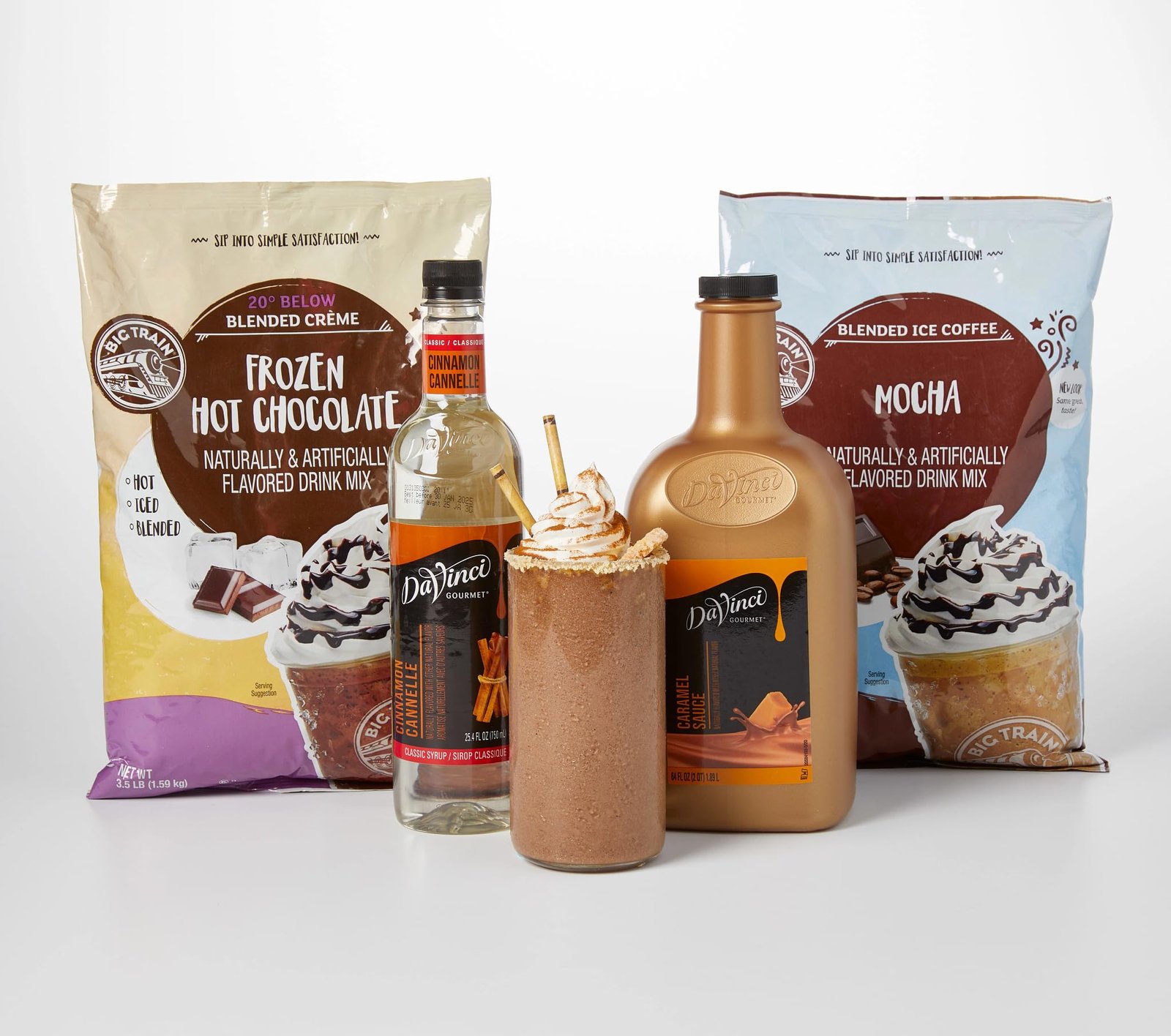 DaVinci Syrups and Big Train Instant Coffees