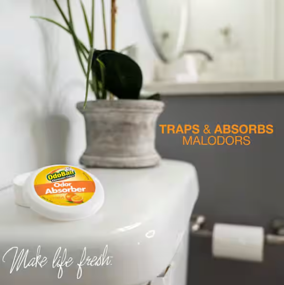 OdoBan Citrus Solid Odor Absorber, 1 oz.