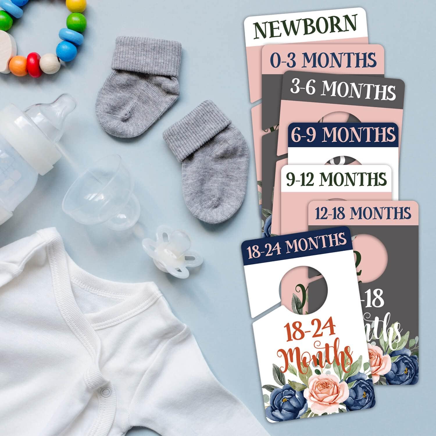 Woodland Baby Closet Dividers Tame the baby-clothes chaos with this 8-pack of Woodland Closet Dividers—adorable, durable, and under $5. A must for organized new parents!