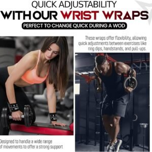 Crush your next workout with confidence! These Gym Wrist Wraps deliver the support you need to lift, press, and power through your training.