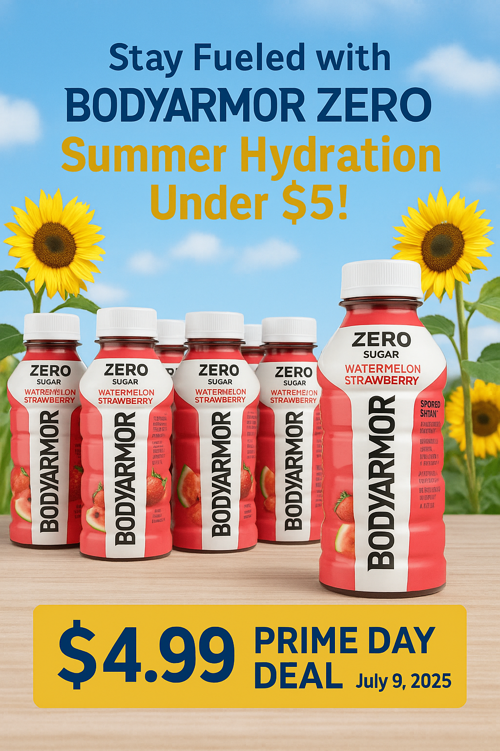 BODYARMOR ZERO Sugar Watermelon Strawberry