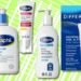 Cetaphil and Differin skincare products featuring cleansers, moisturizers, acne treatments, and daily skin care solutions