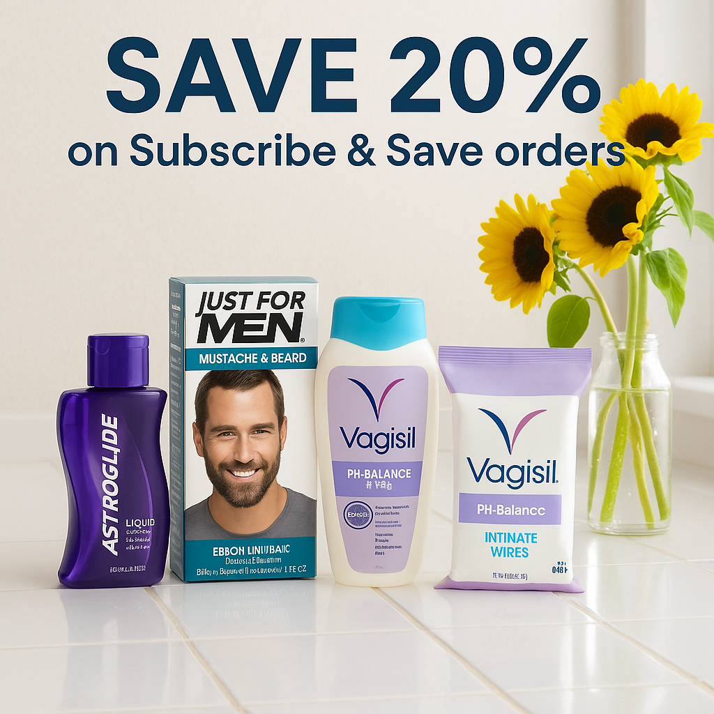 Save 20% on personal care