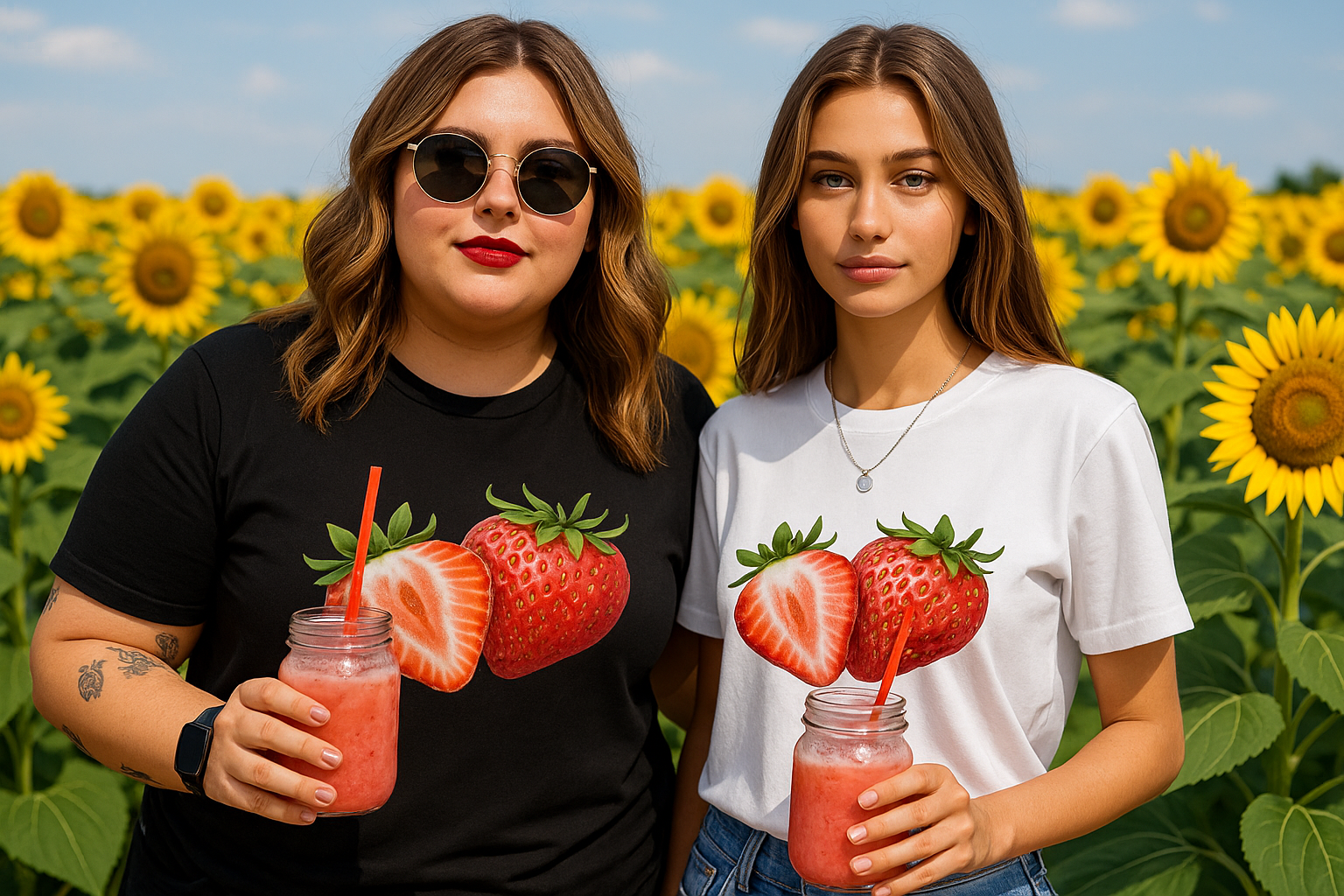 Strawberry Shirt for Women