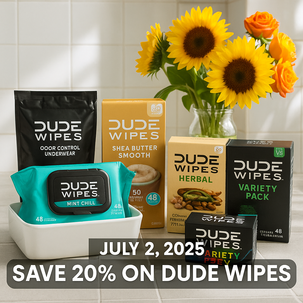 Dude Wipes Subscribe & Save Deal