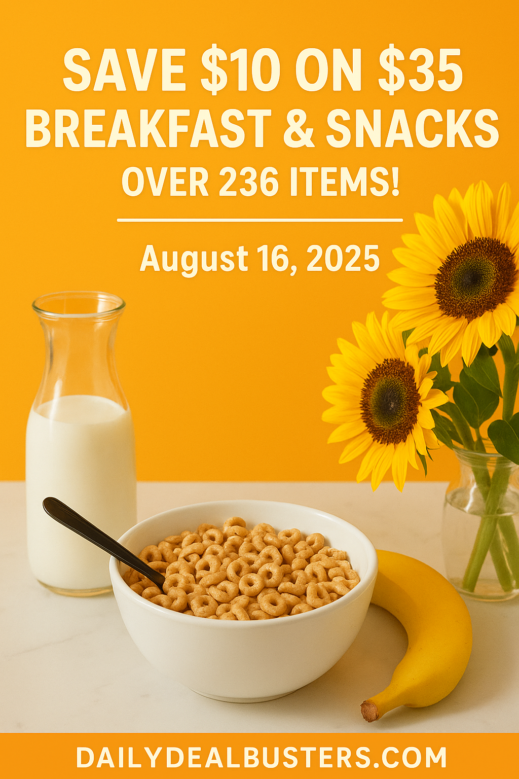 Breakfast & Snack Savings