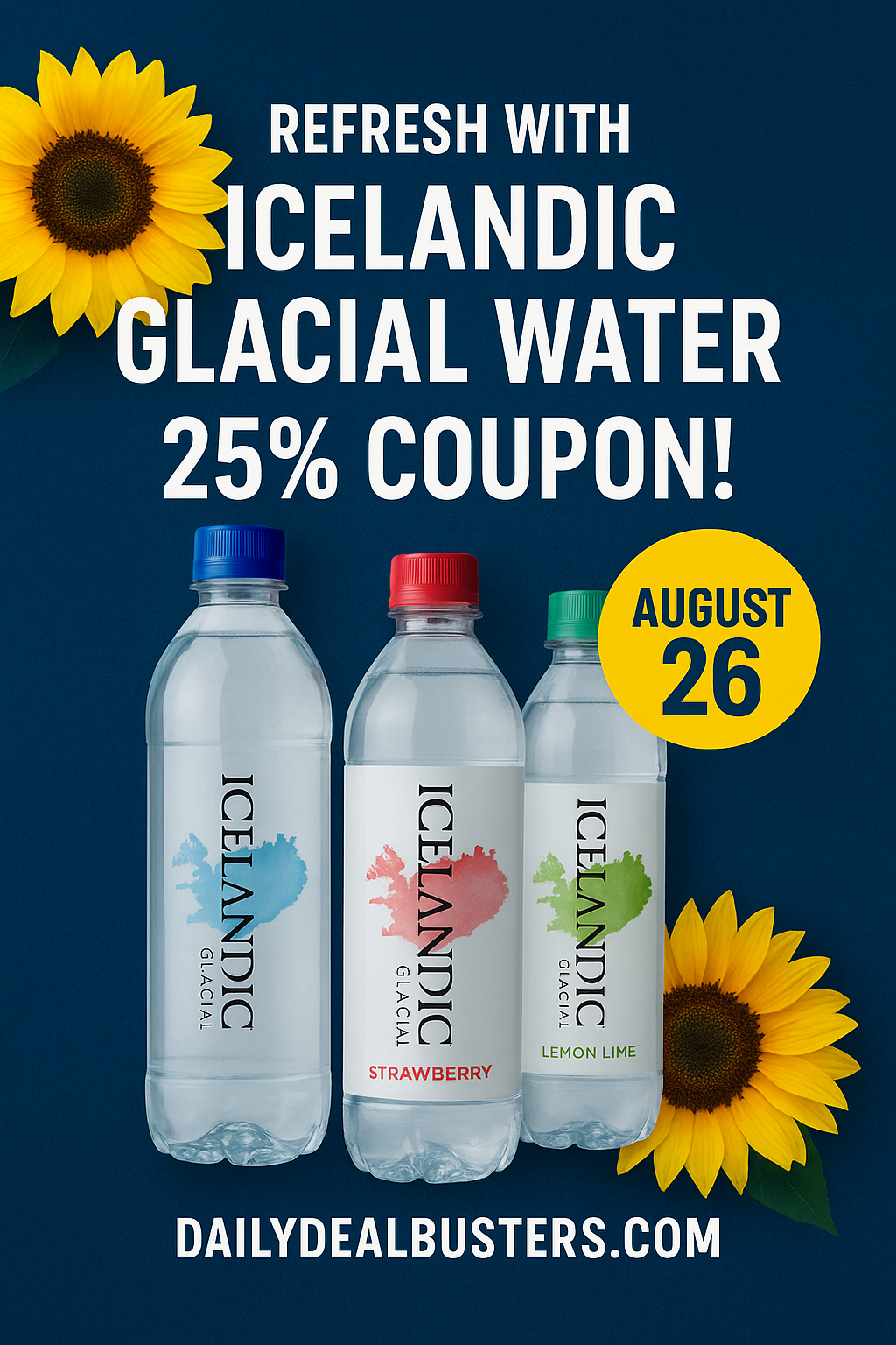 Icelandic Glacial Natural Spring Water β Flavored & Unflavored