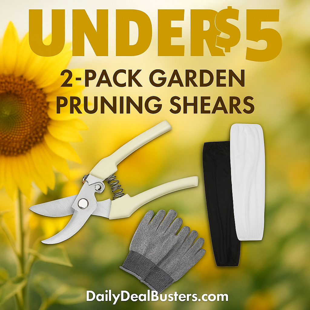 Garden Pruning Shears with Gloves