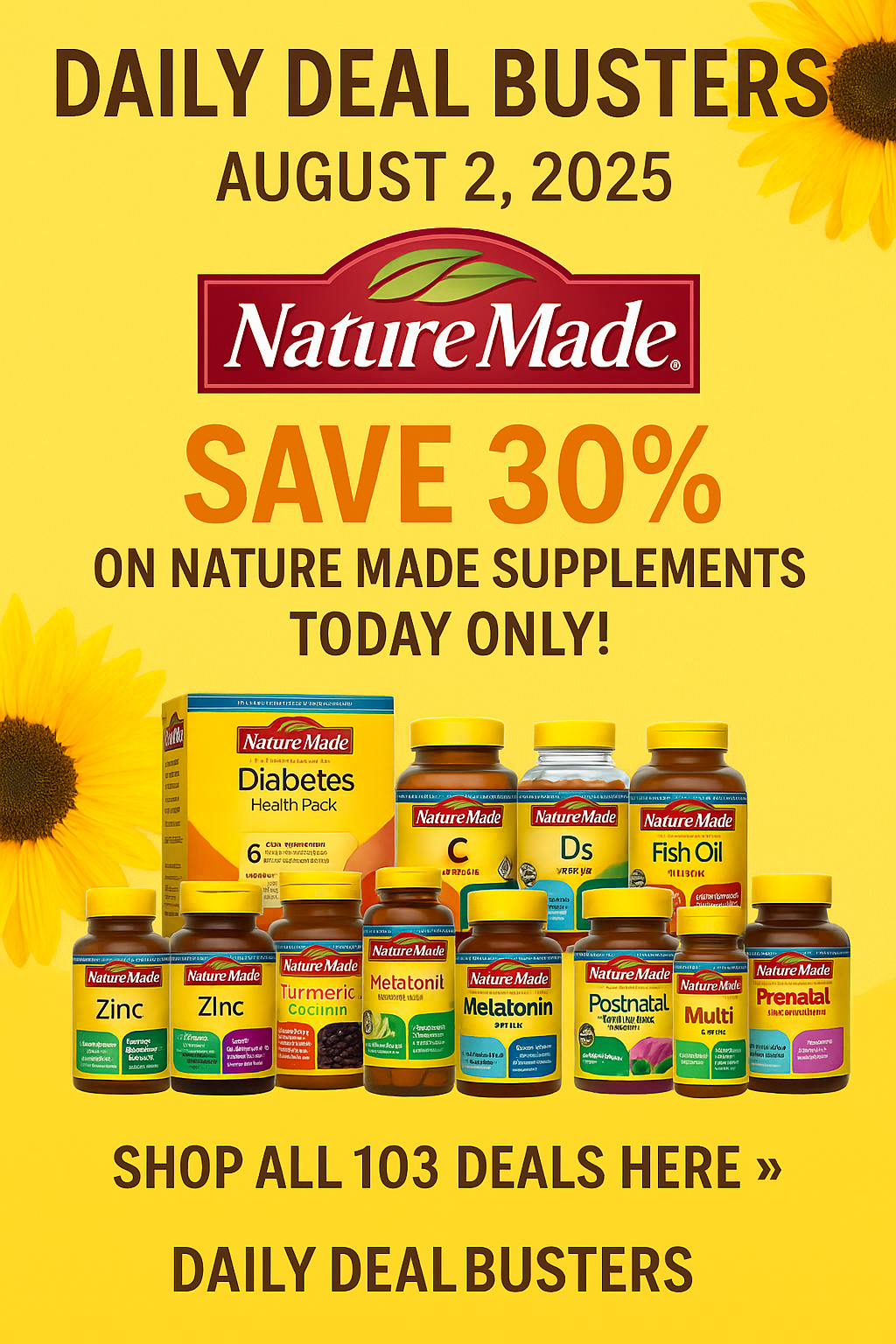 Nature Made supplements