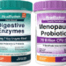NewRhythm supplements promotion featuring a selection of supplement bottles