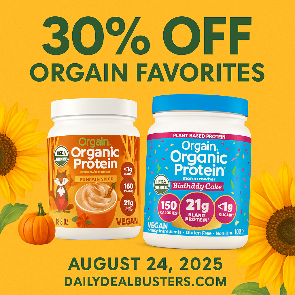 Orgain! 30% Coupon