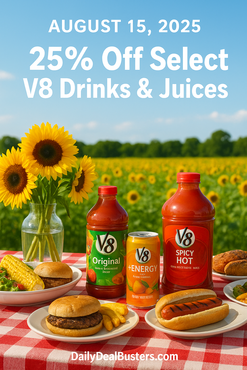 V8 Juices & Drinks