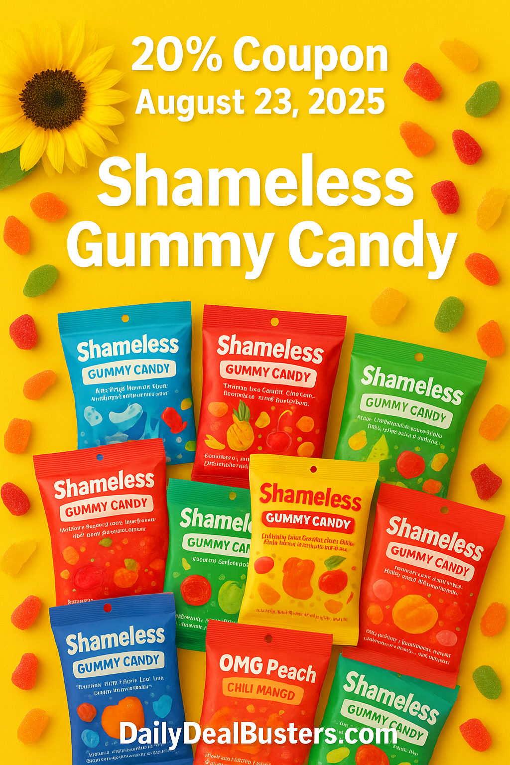 Bag of Shameless Gummy Candy