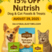 Nutrish dog and cat foods with 15% off coupon