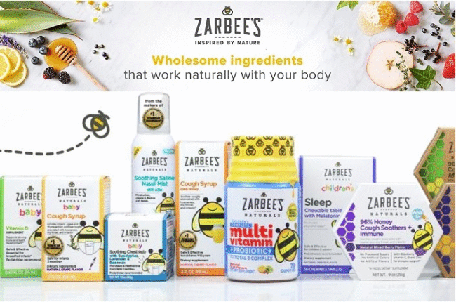 30% coupon on Zarbees Products
