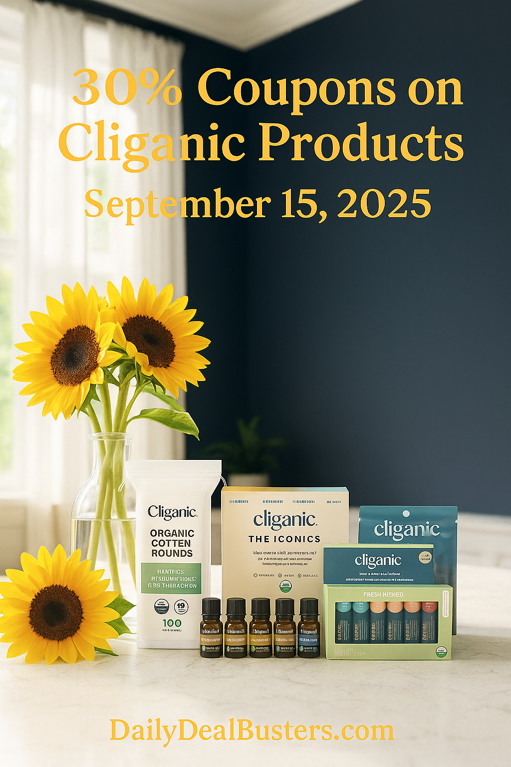 Big Savings on Cliganic Products β Cotton, Oils, Repellents & More!