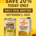 Campbellβs Homestyle Soup variety pack and Swansonβs broths with 20% coupon savings
