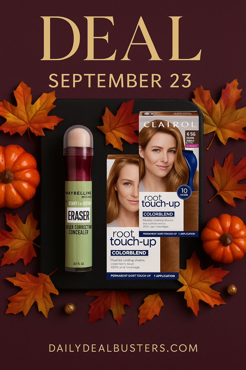 Buy 2, save $6 on select Maybelline and Clairol products! Stock up on makeup must-haves and hair care essentials.