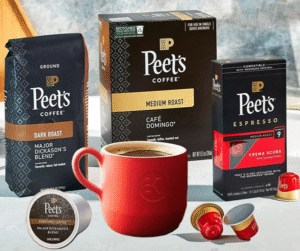 Coupons on Select Peets Coffee