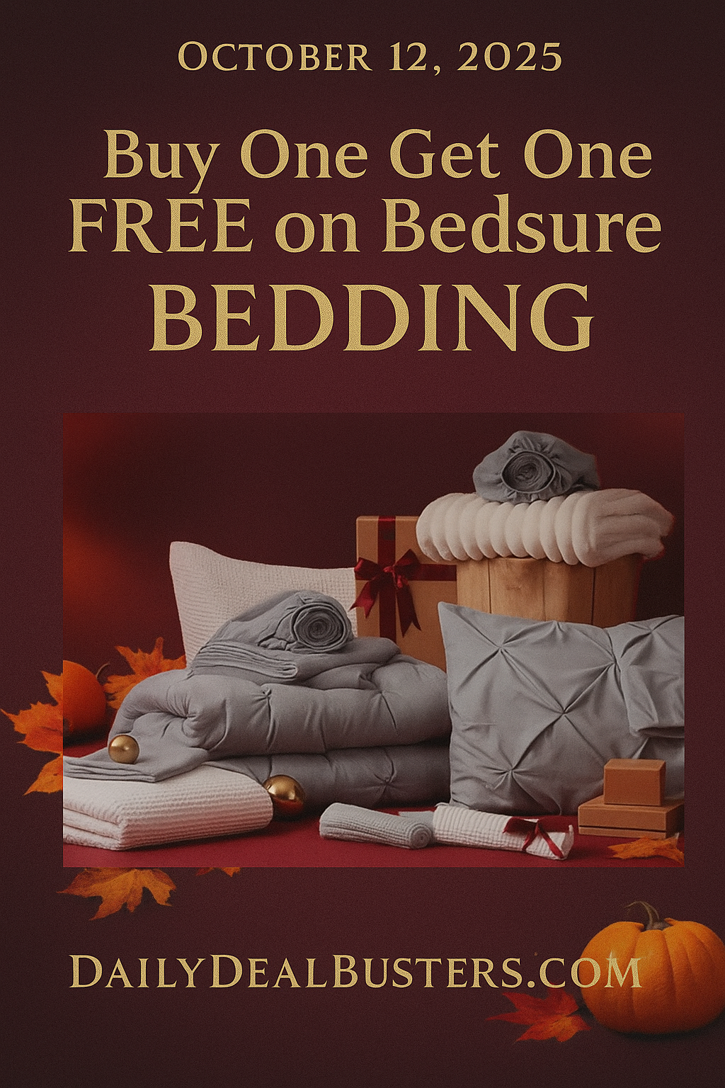 Buy One Get One FREE on Bedsure Bedding