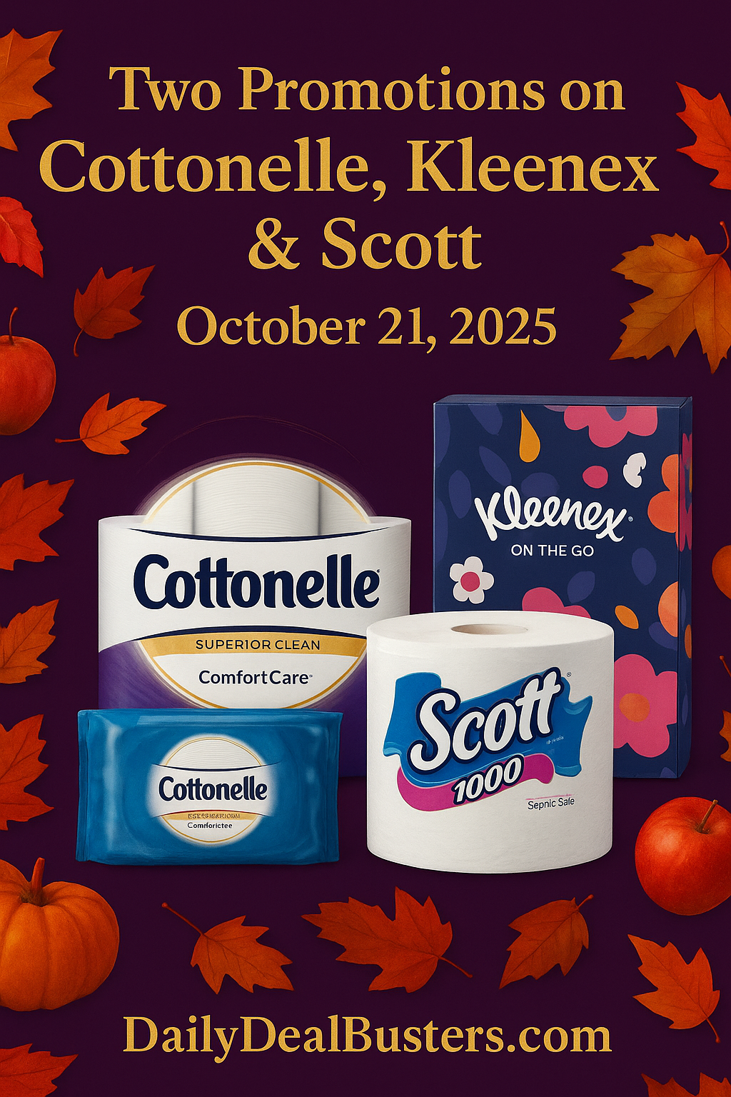 Cottonelle, Kleenex & Scott Household Essentials