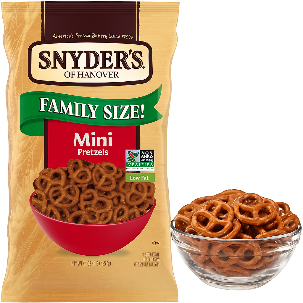 Snyderβs of Hanover Mini Pretzels