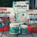 Graphic featuring Solid Gold pet food and wellness products for dogs and cats.
