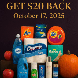 Spend $80, Get $20 Back on Procter & Gamble Products — Fall Savings Event