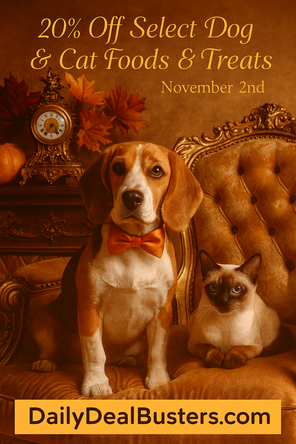 20% Off Select Dog & Cat Foods & Treats