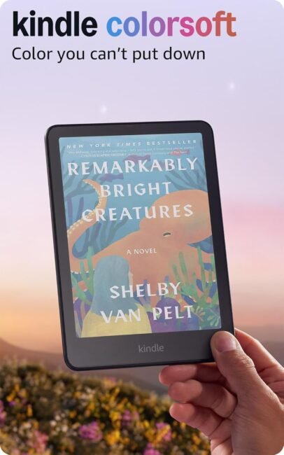 Kindle Colorsoft 16 GB with color display and adjustable warm light in black