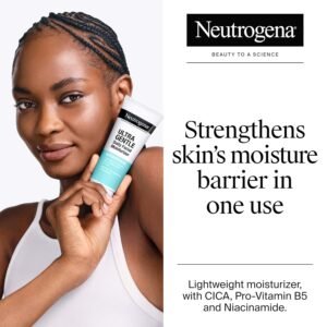 Neutrogena Fragrance-Free Daily Facial Moisturizer in 3.4 fl. oz bottle for sensitive skin