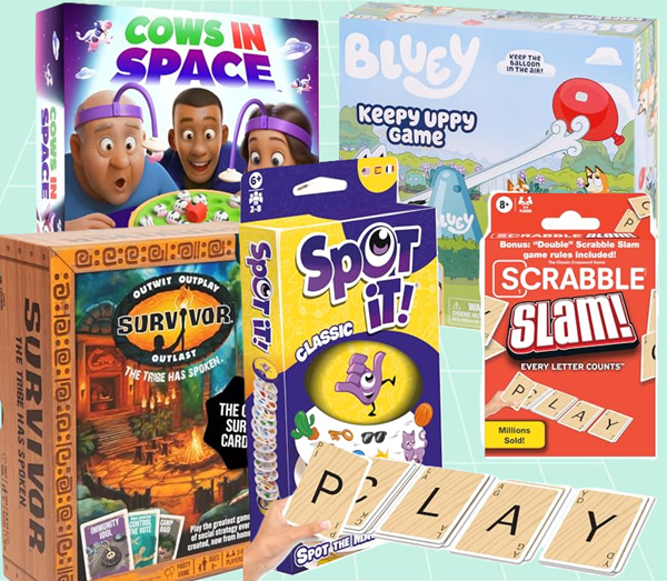 Chips, pretzels, crackers, and snack foods arranged for family game night gatherings and pantry stock-ups