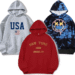 Ladies Oversize Graphic Hoodies in assorted styles and colors