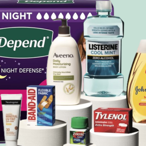 Assorted self-care products arranged on a clean surface, representing a seasonal wellness savings event.