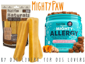 30% coupon on Mighty Paw Dog Chews and Treats