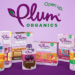 Plum Organics baby food pouches, toddler snacks, bars, and puffs featured in a savings promotion for families.