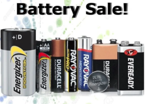 40% coupon on Batteries
