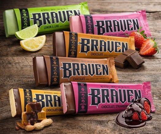 A selection of energy bars in multiple flavors and packaging styles highlighting a convenient snack option.