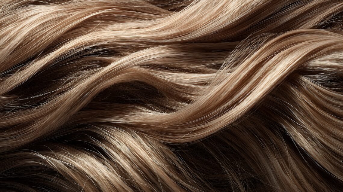 Long healthy hair representing beauty and hair care products similar to Tree of Life beauty routines.