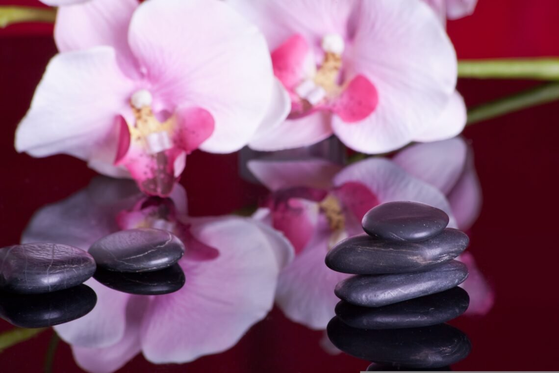 A relaxing spa-style scene representing self care, wellness, and everyday routines.