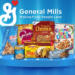 General Mills pantry staples and snack products featured in a food promotion