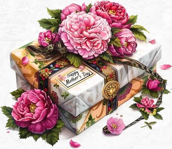 A bright, inviting image featuring a variety of giftable items styled in a clean, lifestyle setting with soft spring tones