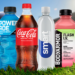 Powerade, Coca-Cola, smartwater, and BODYARMOR beverages displayed together.