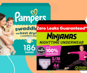 15% coupon on Pampers, Luvs and Ninjamas