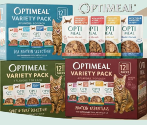 30% coupon on OptiMeal Cat Food