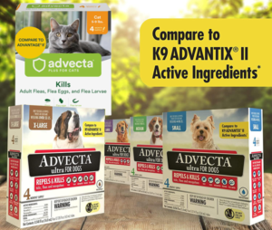 25% Coupons on Advecta Flea and Tick Prevention