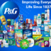 Graphic featuring assorted household essentials including paper products, laundry supplies, cleaning products, dish soap, and everyday home necessities.