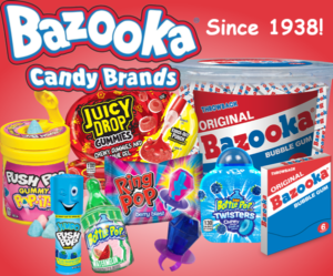15% coupon on Bazooka Candies